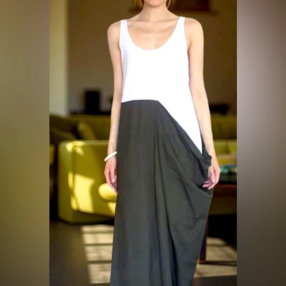 Zara COMBINATION POPLIN DRESS - Picture 6 of 9
